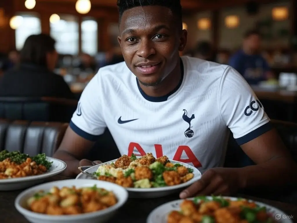 TOTTHENHAM HOTSPURS FOOD TO EAT